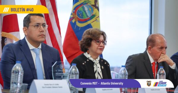 Acuerdo con Atlantis University impulsará la capacitación y empleabilidad digital de los jóvenes ecuatorianos